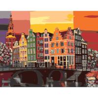 Картина по номерам Rosa Start Colorful Amsterdam 35 х 45 см Фото