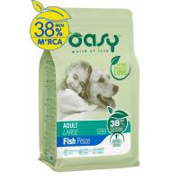 Сухий корм для собак OASY LIFESTAGE Adult Large риба 12 кг Фото