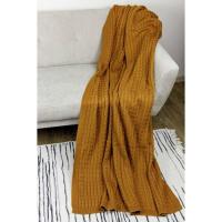 Плед Прованс Happy Fall Kosa Охра 130х170 см Фото