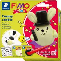 Набор для творчества Fimo Kids Зайка 2 цвета х 42 г Фото