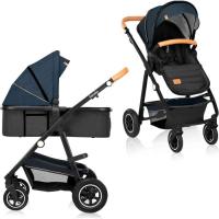 Коляска Lionelo 2 в 1 Amber Blue Navy Фото