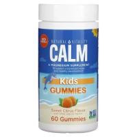 Витаминно-минеральный комплекс Natural Vitality Магний для детей, вкус сладкий цитрус, CALM Kids G Фото