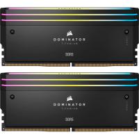 Модуль памяти для компьютера Corsair DDR5 32GB (2x16GB) 6000 MHz Dominator Titanium RGB Фото