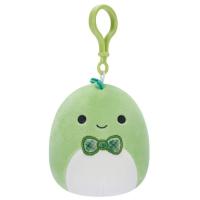 Мягкая игрушка Squishmallows на кліпсі – Діно Денні 9 см Фото