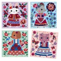 Набор для творчества Djeco Милі тваринки мозаїка Фото