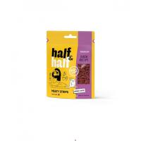 Лакомство для котов Half&Half в форме мясных полосочек с уткой 50 г Фото