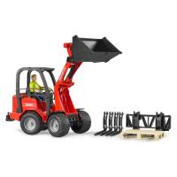 Спецтехніка Bruder Міні-навантажувач Schaffer Compact 2630 з фігуркою Фото