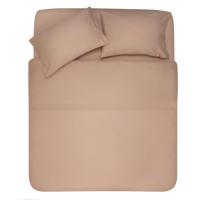 Постельное белье Ardesto Mix&Match сатин бежевый полуторный 160х220 Фото