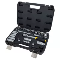 Набір інструментів Sigma насадок торцевих та біт 3/8" 39шт CrV mid Фото