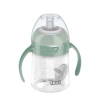 Поильник-непроливайка Lovi с трубочкой и утяжелителем 150 мл - зеленая Фото