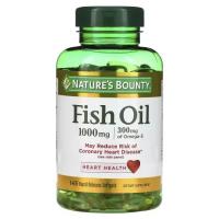 Жирные кислоты Nature's Bounty Рыбий жир, 1000 мг, Fish Oil, 145 гелевых капсул Фото