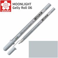 Ручка гелевая Sakura MOONLIGHT Gelly Roll 06, Блакитно-сірий Фото