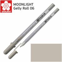 Ручка гелевая Sakura MOONLIGHT Gelly Roll 06, Сірий світлий Фото