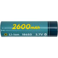 Аккумулятор PowerPlant 18650 Li-Ion 2600 mAh 3.7V 1C Фото