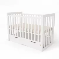 Ліжечко Angelo LUX-11 (біле) 120x60 Фото