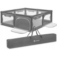 Детский манеж Lionelo Willow XL Grey Concrete Фото