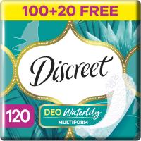 Щоденні прокладки Discreet Deo Waterlily 120 шт. Фото
