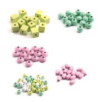 Набор для творчества Djeco с деревянными бусинами Цветы Фото