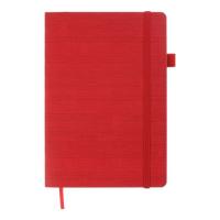 Книга записна Buromax Color Tunes А5 96 аркушів, у клітинку червоний Фото