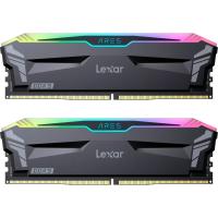 Модуль памяти для компьютера Lexar DDR5 32GB (2x16GB) 6400 MHz Ares RGB Black Фото