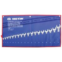 Ключ KING TONY ріжково-накидний 18 шт. 6-24 мм Фото