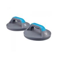 Упоры для отжиманий LiveUp Push Up Pro LS9411 сірий Уні 19.5х9см Фото