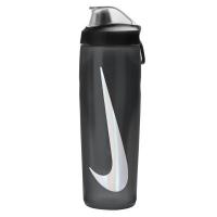 Пляшка для води Nike Refuel Bottle Locking Lid 24 OZ антрацит, чорний, Фото