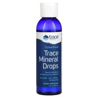Минералы Trace Minerals Полный спектр микроэлементов в каплях, ConcenTrace Фото