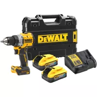 Шуруповерт DeWALT XR Li-Ion PowerStack 18 В, 2x5Ah, 90 Нм, 0-650/0-2 Фото