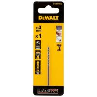 Сверло DeWALT по металлу Black & Gold,HSS-G, 3 х 61 х 33 мм Фото