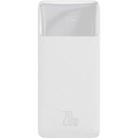 Батарея універсальна Baseus Bipow 20000mAh 20W white Фото