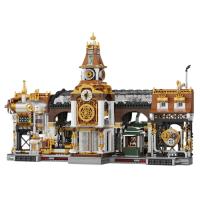 Конструктор Pantasy Original - Steampunk Железнодорожная станция в сти Фото