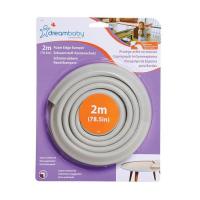 Защита на углы DreamBaby лента защитная на острые углы мебели 2 м серая Фото