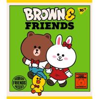 Тетрадь Yes А5 Line Friends 48 листов клетка Фото