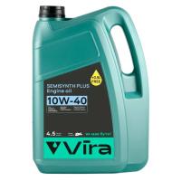 Моторное масло VIRA Semisynthetic Plus 10W-40 4,5 л Фото