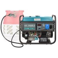 Генератор Konner&Sohnen газобензиновый KS 7000E G, 230V, 5.5kW, электроста Фото