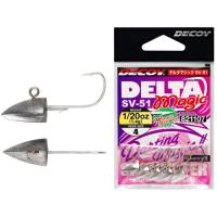 Джиг-головка Decoy SV-51 Delta Magic 6 2.5g (5шт/уп) Фото