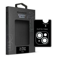 Стекло защитное Armorstandart Camera glass Supreme Black Icon iPhone 15/15 Plus Фото