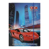 Папка для тетрадей ZiBi В5+ DRIVE картонная, на резинках Фото
