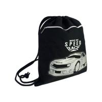 Сумка для взуття Cool For School Чорна з кишенею Фото