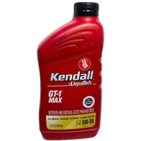 Моторное масло Kendall GT-1 MAX Premium Full-Synthetic 5w-20, 0,946 л Фото