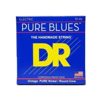 Струны для гитары DR Strings PURE BLUES Electric Guitar Strings - Medium (10-46 Фото