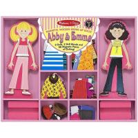 Розвиваюча іграшка Melissa&Doug Магнітна вдягалка середня Еббі і Емма Фото