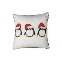Наволочка Прованс декоративная Три пингвина 45х45 Фото