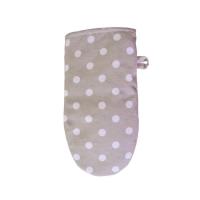 Кухонная прихватка Прованс Рукавичка Горох беж 29х18 Фото