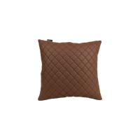 Подушка EVAtech ECO 40x40 см коричнева з коричневою ниткою Фото