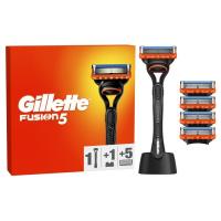 Бритва Gillette Fusion5 с 5 сменными картриджами + Подставка Фото