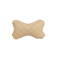 Подушка EVAtech ECO 27х16 см бежева з бежевою ниткою Фото