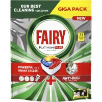 Таблетки для посудомоечных машин Fairy Platinum Plus All in One Lemon 71 шт. Фото