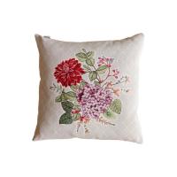 Подушка Прованс гобеленовая декоративная Букет цветов 45х45 см Фото